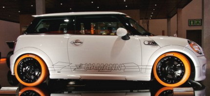 Mini blanco y naranja de Hamann