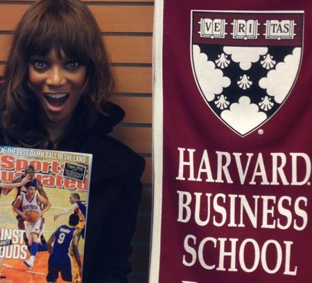 Tyra Banks a puntito de terminar la uni...¡se te acabó la vida de colegiala cari!