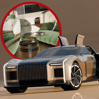 Este auto es tan absurdo que querrás tener uno: mide 8 metros y tiene toda una sala adentro