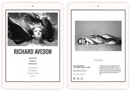 Richard Avedon en iPad, sobre Czuko Williams, fractales y más: Galaxia Xataka Foto