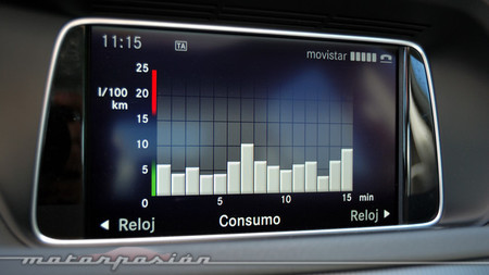 Mercedes-Benz E 220 CDI consumo