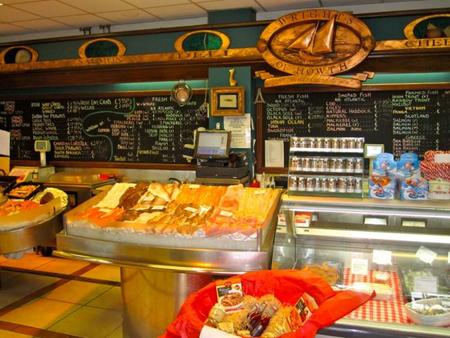 Tienda de seafood en Howth