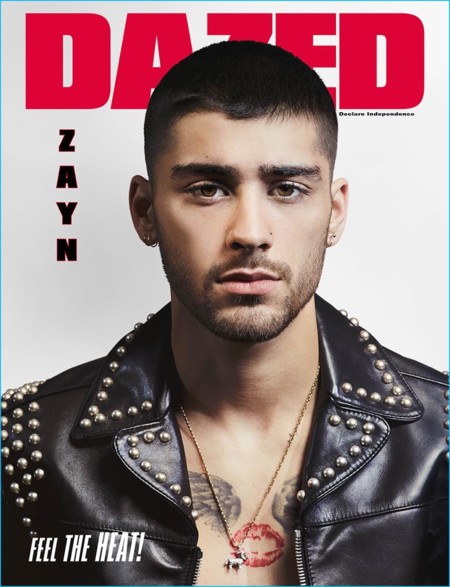 Zayn Malik por fin con su color de pelo natural en la portada de la revista Dazed