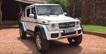 Se filtra un video con el posible Mercedes-Benz G65 AMG 4X4² V12 Convertible