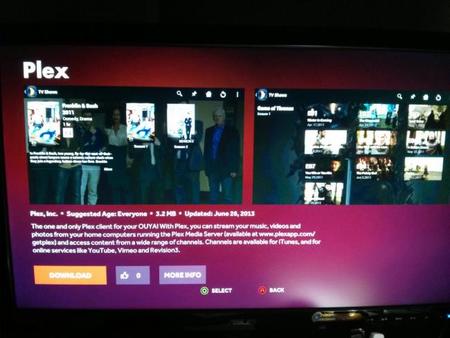 Plex ouya