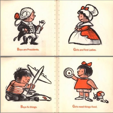 Libros escolares, cuentos infantiles y publicidad sexistas, ¿se puede actuar contra ellos?