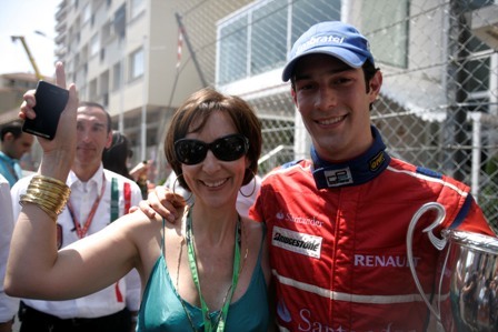 Bruno Senna, orgulloso de su victoria en Mónaco