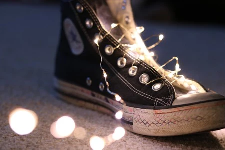 Photo Of String Lights On Shoe 2250628