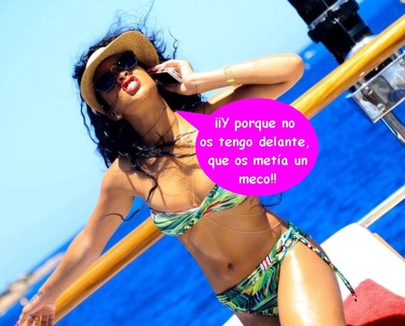Rihanna le da un Insta-guantazo a Chris Brown y a Karrueche Tran