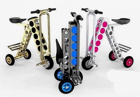 Urb-E: bicicleta urbana, eléctrica y plegable