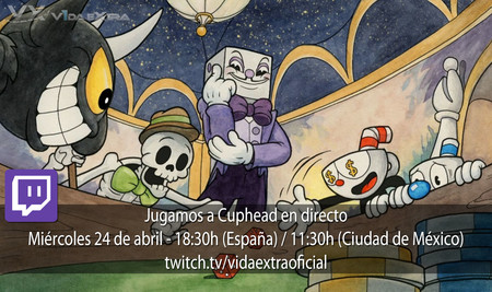 Streaming de Cuphead a las 18:30h (las 11:30h en CDMX)