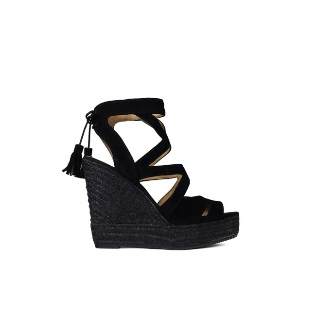 Grid Sandalia Cunya Esparto Pielle