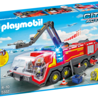 Camión de bomberos del aeropuerto de Playmobil rebajado en Amazon a 52,52 euros con envío gratis 