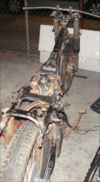 Estado inicial de la CB450