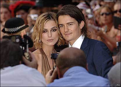 Orlando Bloom y Keira Knightley podrían rodar juntos de nuevo