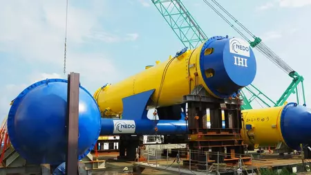 La energía oceánica es la nueva promesa de las renovables. Y Japón ya está probando una gigantesca turbina