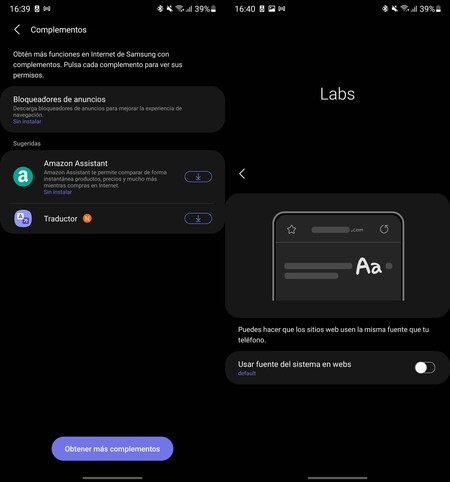 Samsung browser