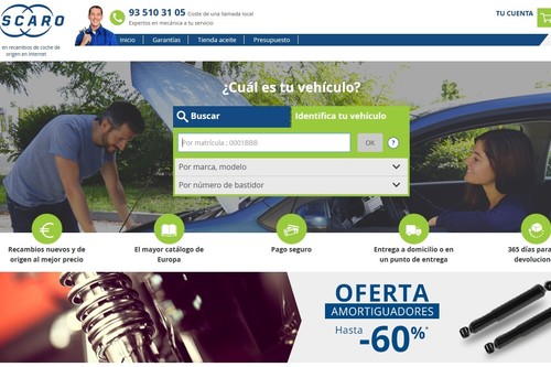 7 recambios para tu coche que puedes comprar más baratos en Oscaro que en Amazon 
