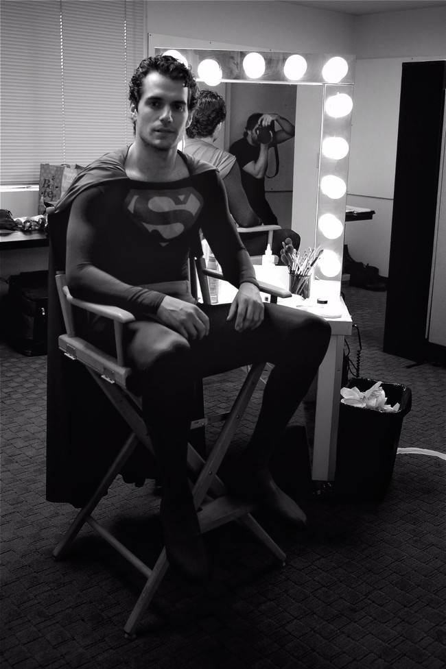 Zack Snyder y Henry Cavill