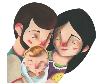 "¿Cómo llegó Julia a la barriga de mamá?", un cuento para explicar a los niños nacidos por FIV cómo fueron concebidos
