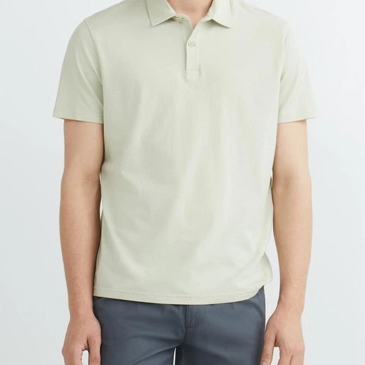 Unit Polo de hombre manga corta de algodón