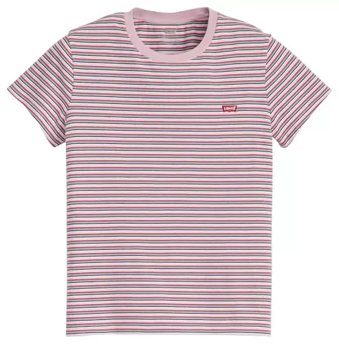 Levi's The tee, Camiseta Mujer, Coriander Stripe Fra, M