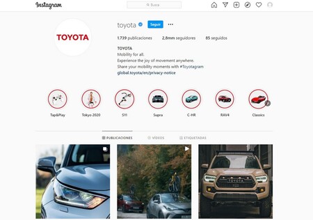 Instagram: una fuente inagotable para disfrutar del motor