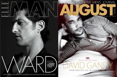 Duelo de top models: Tony Ward vs. David Gandy. ¿Quién gana la batalla en blanco y negro?