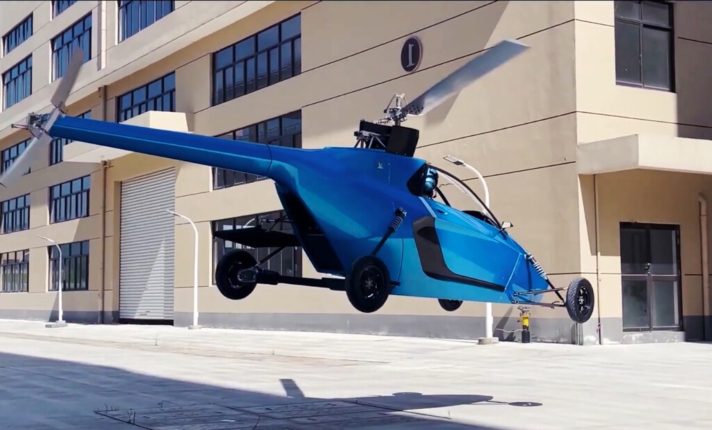 Pegasus es un revolucionario coche volador híbrido: puede ir tanto por autopista como volar durante tres horas 