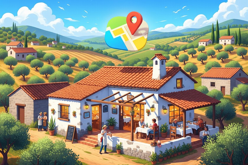google maps restaurantes rurales