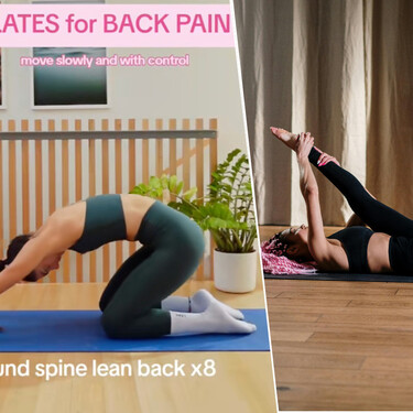 Hay diez ejercicios de Pilates fáciles e imprescindibles si te preocupa tu espalda