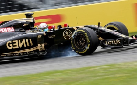 Romain Grosjean Lotus E23