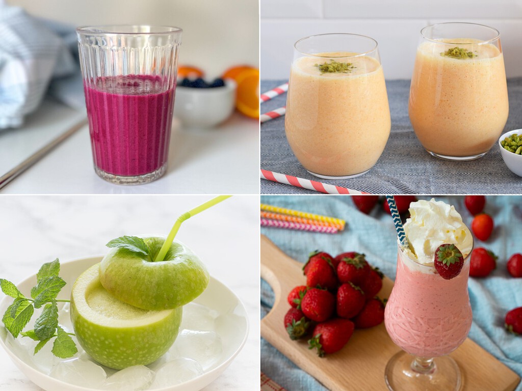 Los mejores batidos de frutas y leche con combinaciones para todos los gustos (y qué temporada es mejor para cada uno)
