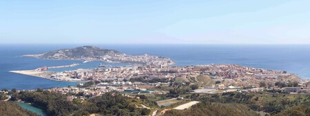 Panoramica De Ceuta Desde El Mirador De Isabel Ii