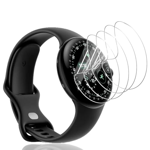 Bekiikoo 4 Piezas Protector para Google Pixel Watch 4 41 mm [No vidrio templado], HD Transparente TPU, protección completa, Antiarañazos, Protector de Pantalla para Google Pixel Watch 4 41 mm