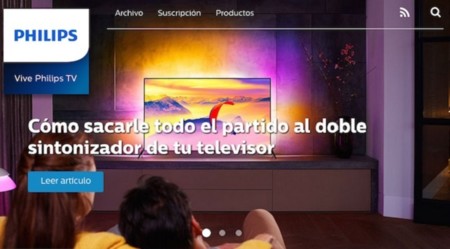 Vive Philips TV, un nuevo site para aficionados a la tecnología y la televisión