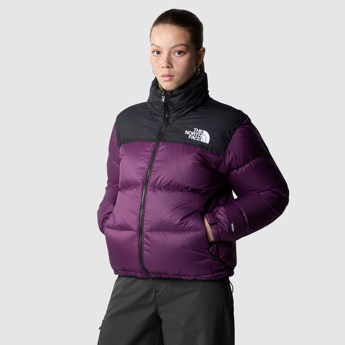 The North Face - Chaqueta de mujer Nuptse Retro 1996 The North Face.