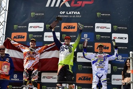 Podio Mx2 Lituania