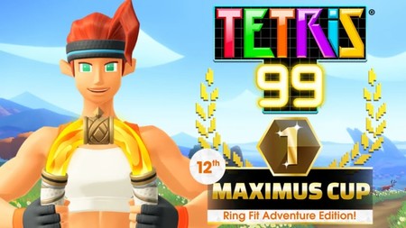 El nuevo evento de Tetris 99 permitirá desbloquear un nuevo tema dedicado a Ring Fit Adventure