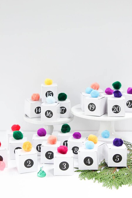 Diy Mini Box Advent Calendar 1