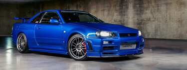 Alucina con la millonada por la que se ha subastado el Nissan Skyline R34 GT-R de Paul Walker en 'Fast and Furious'