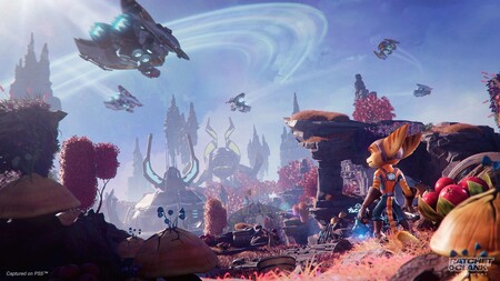 La galaxia de Ratchet & Clank: Una dimensión aparte está repleta de maravillosos planetas, tal y como muestra su nuevo tráiler