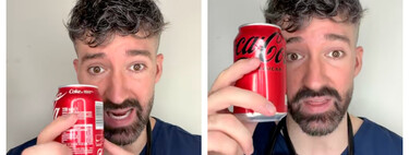 Entre Coca Cola normal o Coca Cola Zero este médico lo tiene claro 
