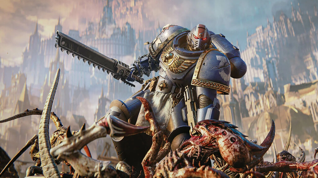 Vas a flipar cuando sepas que los Marines Espaciales de Warhammer 40K: Space Marine 2 son auténticas maravillas de la ingeniería biológica 