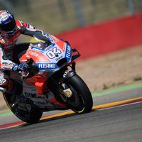Andrea Dovizioso: "El desgaste de los neumáticos ha sido raro. Perdíamos agarre en recta"