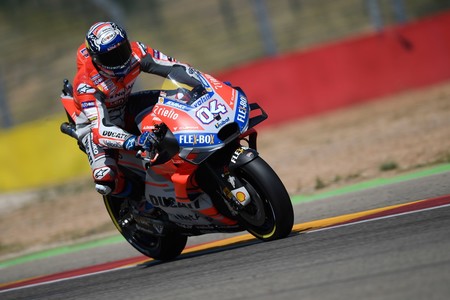 Andrea Dovizioso: "El desgaste de los neumáticos ha sido raro. Perdíamos agarre en recta"