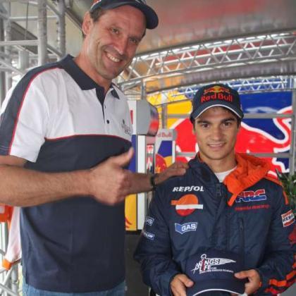 Dani Pedrosa lucha contra las lesiones de médula
