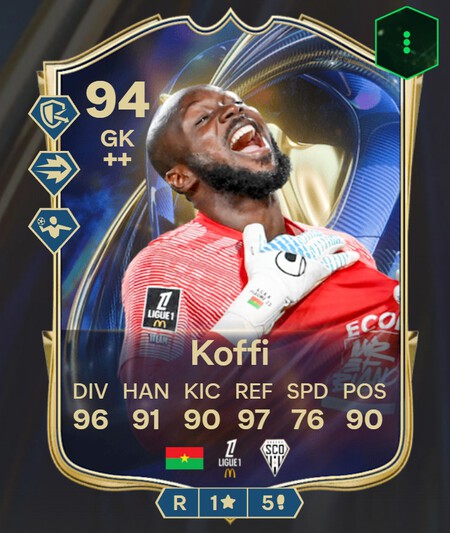 Porteros Baratos Buenos Ultimate Team Koffi