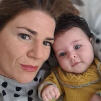 "A pesar de las dificultades y el miedo, me siento afortunada de haber dado vida en estos tiempos de pandemia"