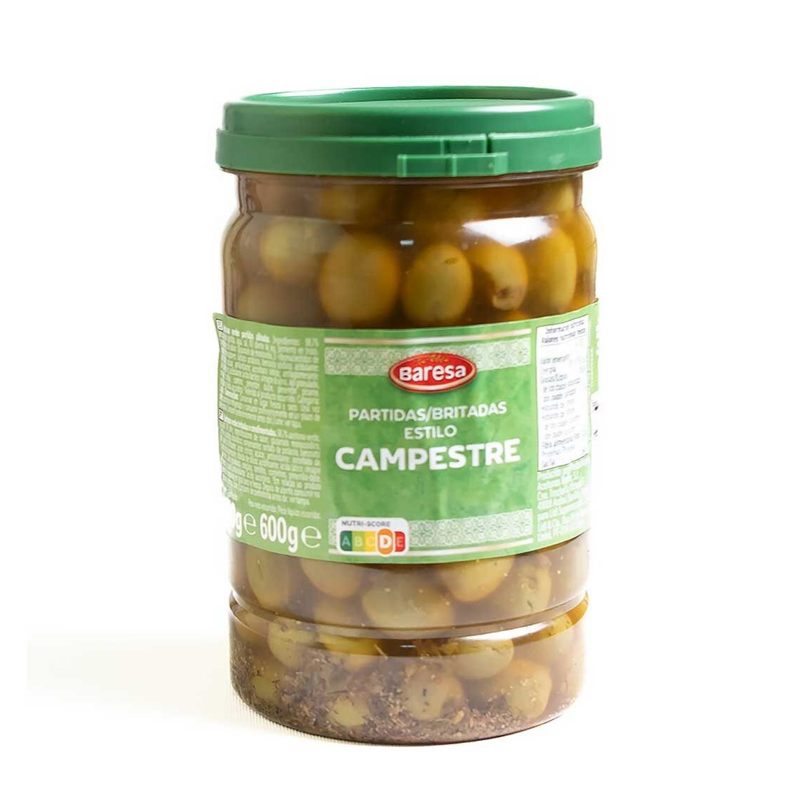 Aceitunas partidas estilo campestre